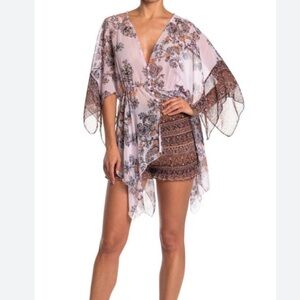 NWT Free People Dream State Set in Lilac Combo - Tunic Only